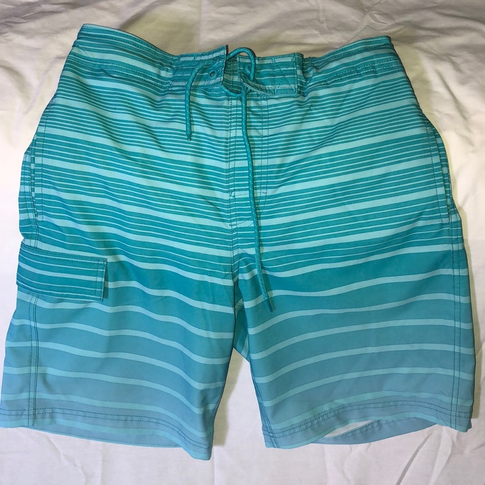 George Men’s Teal Green Swim Trunks